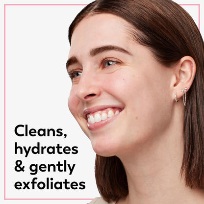 Daily Facials, Daily Clean Makeup Removing Facial Cleansing Wipes, 5-In-1 Water Activated Cloths, Exfoliates, Tones and Hydrates Skin, 66 Count