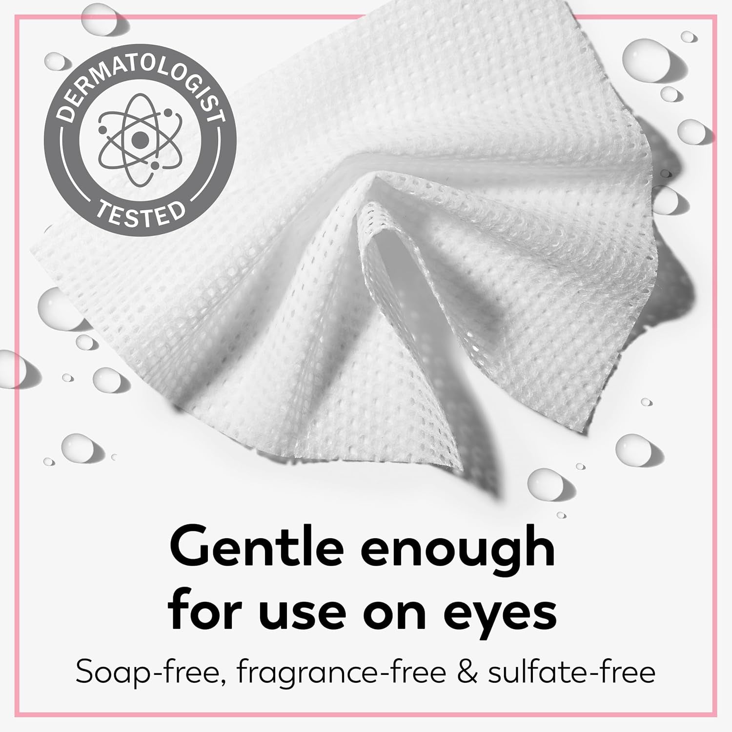 Daily Facials, Daily Clean Makeup Removing Facial Cleansing Wipes, 5-In-1 Water Activated Cloths, Exfoliates, Tones and Hydrates Skin, 66 Count