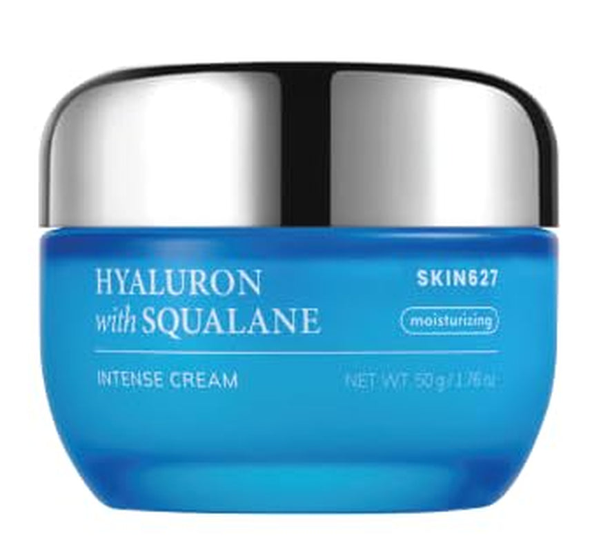 SKIN627 Daily Face Moisturizer, Face Cream, Facial Cream 1.76 Oz Korean Skin Care Korean Moisturizer (Hyaluron with Squalane)
